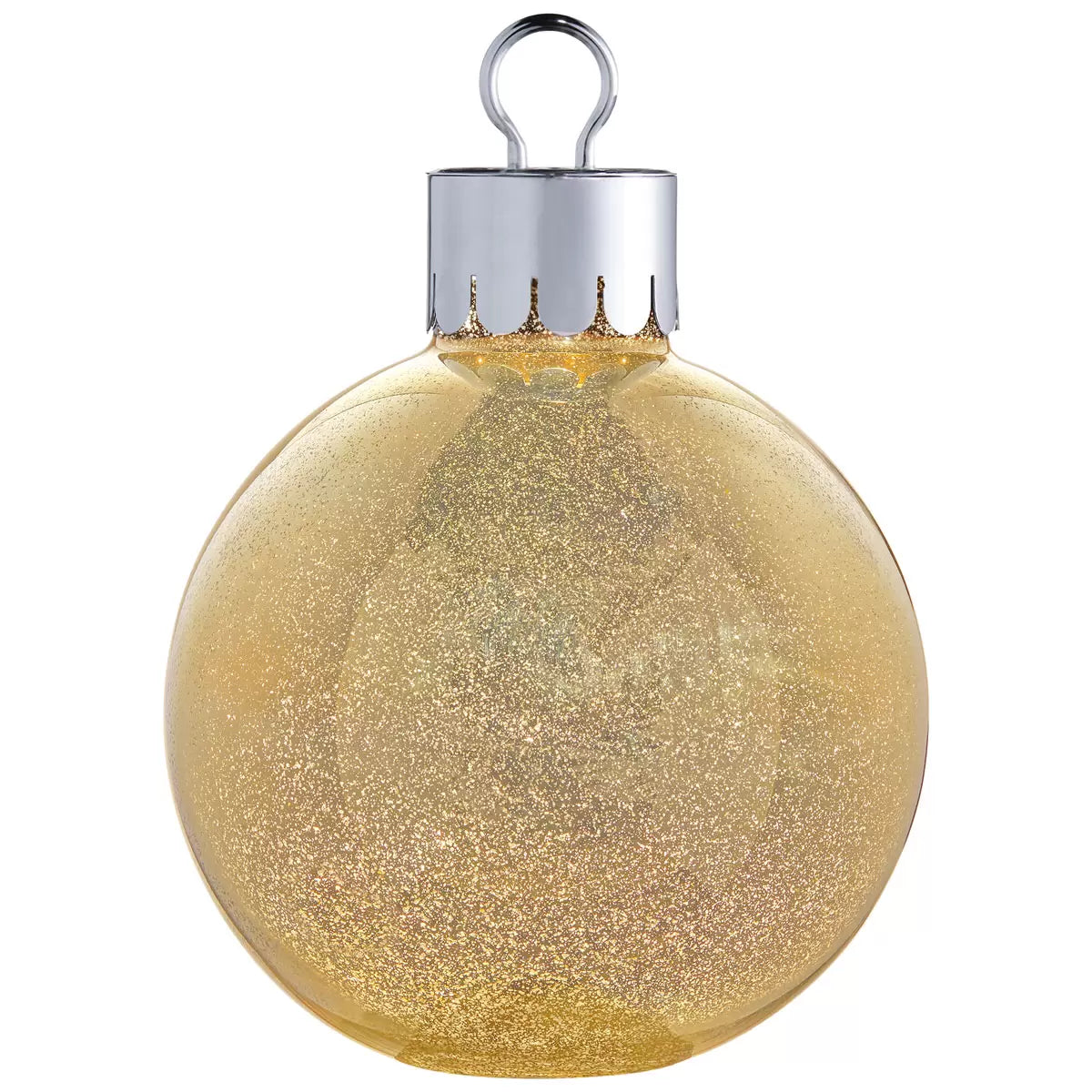 Décor d'Ornement Surdimensionné en Verre à Del-glass-oversized-ornament-with-led-costco-1784878-or-gold-2