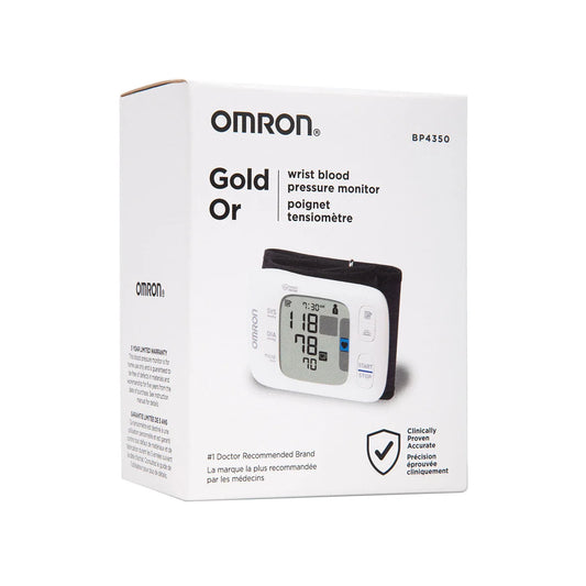 OMRON - Tensiomètre-Bracelet Or BP4350-3-WRISTBLOOD-PRESSURE-MONITOR-COSTCO-2362654