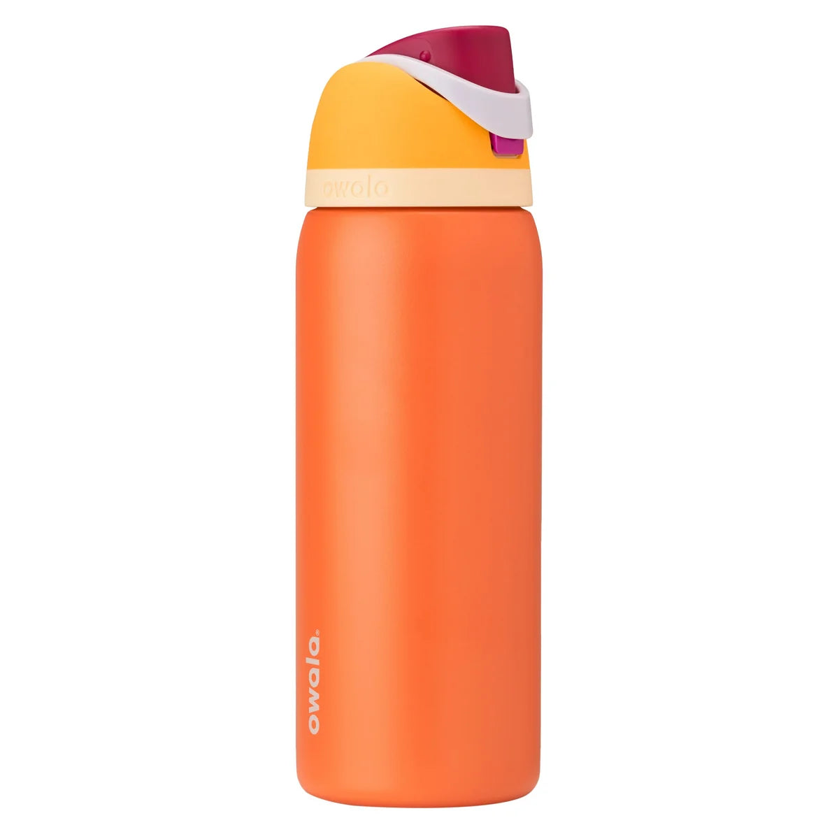 OWALA - Ensemble de 2 Bouteilles d'Eau en Acier Inoxydable FreeSip de 946 ml-STAINLESS-STEEL-WATER-BOTTLES-COSTCO-1855988-orange-2