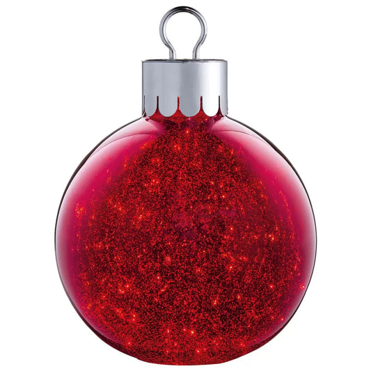 Décor d'Ornement Surdimensionné en Verre à Del-glass-oversized-ornament-with-led-costco-1784878-red-rouge