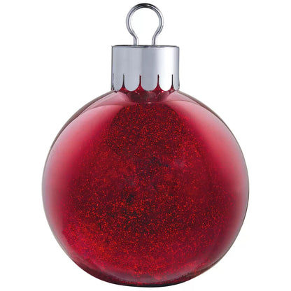 Décor d'Ornement Surdimensionné en Verre à Del-glass-oversized-ornament-with-led-costco-1784878-red-rouge-2