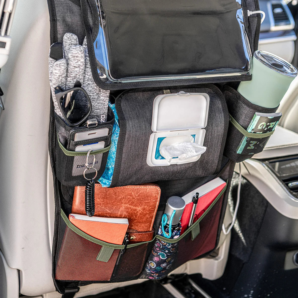 TREKTERRA - Paquet de 2 Organiseurs pour Siège Arrière de Voiture-pack-backseat-organizers-costco-1883759-3