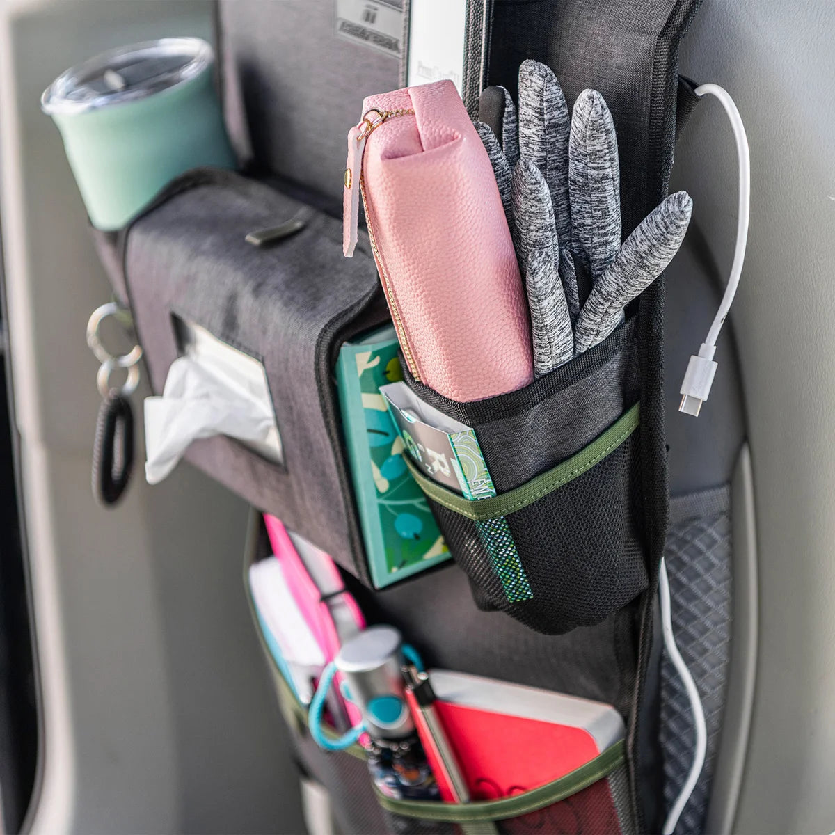 TREKTERRA - Paquet de 2 Organiseurs pour Siège Arrière de Voiture-pack-backseat-organizers-costco-1883759-4