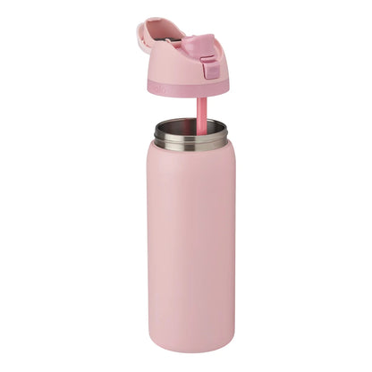 OWALA - Ensemble de 2 Bouteilles d'Eau en Acier Inoxydable FreeSip de 946 ml-STAINLESS-STEEL-WATER-BOTTLES-COSTCO-1855988-rose-pink-4