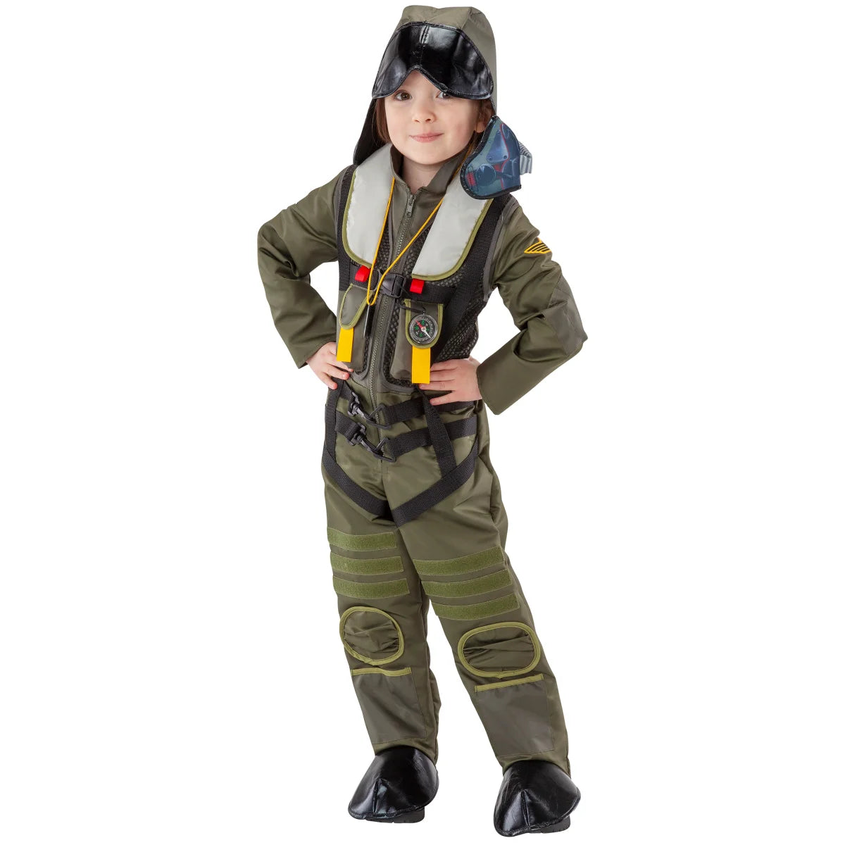 TEETOT - Costume pour Enfant Pilote de Chasse-child-halloween-fighter-pilot-2