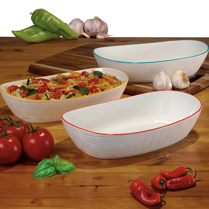 Ensemble de 3 Bols Carrés en Porcelaine-set-porcelain-serving-bowls-pack-costco-1890708-2