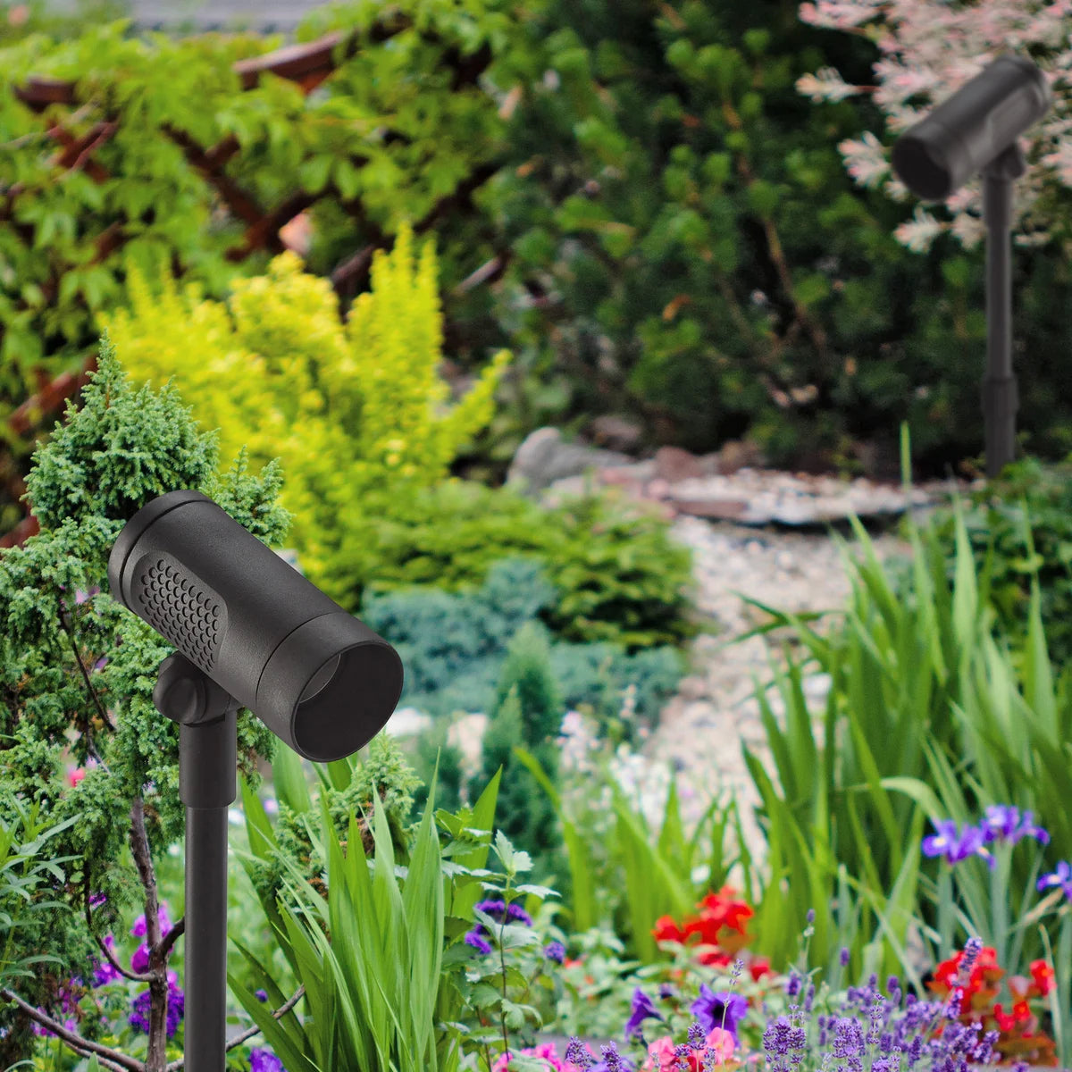 PATHMARK LIGHTING - Ensemble de 2 Luminaires Solaires à DEL-solar-led-spot-light-pack-set-costco-1806345-4