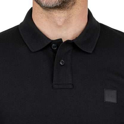 HUGO BOSS - Polo pour Homme Passenger-men's-polo-shirt-costco-1935960-noir-black-4