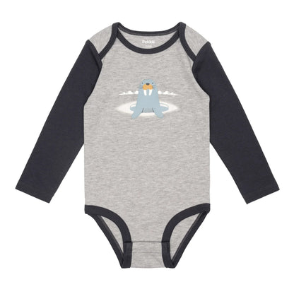 PEKKLE - Ensemble 4 Pièces pour Enfant-Bébé-Kids-Baby-4-piece-Set-Gris-Grey-2220920-1933885