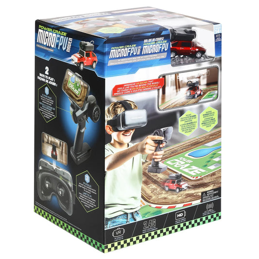 POWER CRAZE - Véhicule Radiocommandé avec Diffusion Vidéo HD en Temps Réel-RC-VEHICLE-WITH-REAL-TIME-HD-VIDEO-STREAMING-COSTCO-2646612