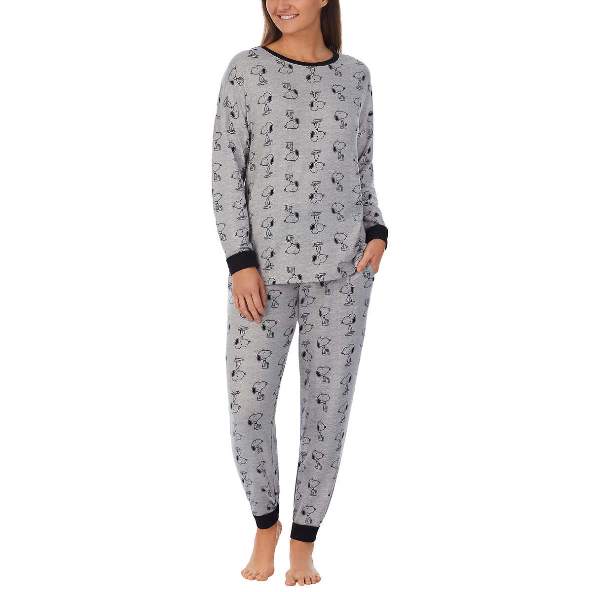 peanuts-ensemble-pyjama-confortable-2-pièces-piece-set-cozy