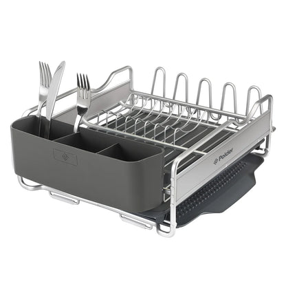 POLDER - Égouttoir à Vaisselle de 4 Pièces Avantage Aluminium-piece-dish-rack-advantage-aluminum-costco-1966478