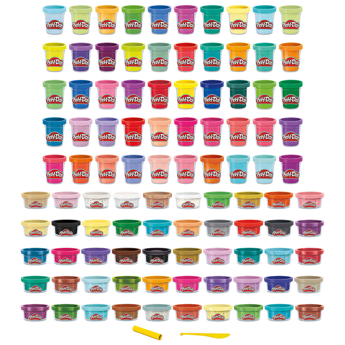 play-doh-coffret-pâte-modeler-100-couleurs-wow-colors-compound-variety-pack