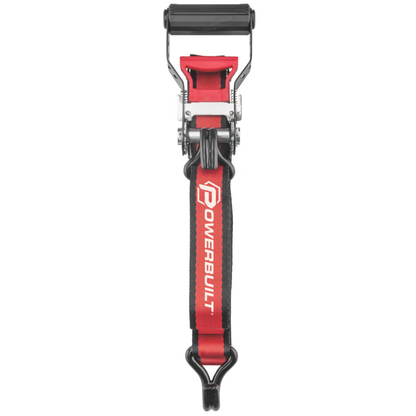 POWERBUILT - Ensemble de Tendeurs d'Arrimage à Cliquet de 4 Pièces | Powerbuilt 4 piece Ratchet tie down set 