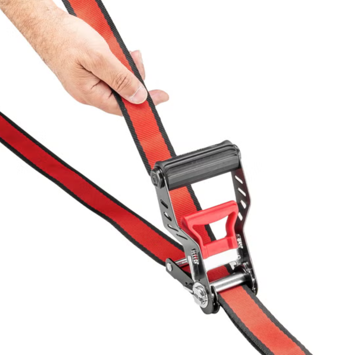 POWERBUILT - Ensemble de Tendeurs d'Arrimage à Cliquet de 4 Pièces | Powerbuilt 4 piece Ratchet tie down set 