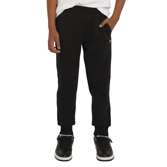 CHAMPION - Pantalon en Molleton pour Garçon-Boys-Fleece-Jogger-Noir-Black-8406868-1942477