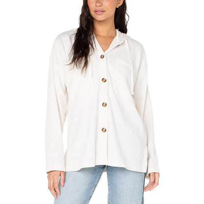ROXY - Veste à Capuchon Coastal Pour Femme-womens-coastal-Jacket-Crème-Beige-Blanc-Cream-white-1897201-1926275