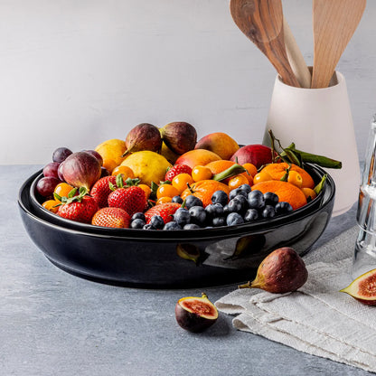 TRUDEAU - Ensemble de 2 Bols de Service Emboitables-nesting-serving-bowls-set-piece-costco-1927965-noir-black-4