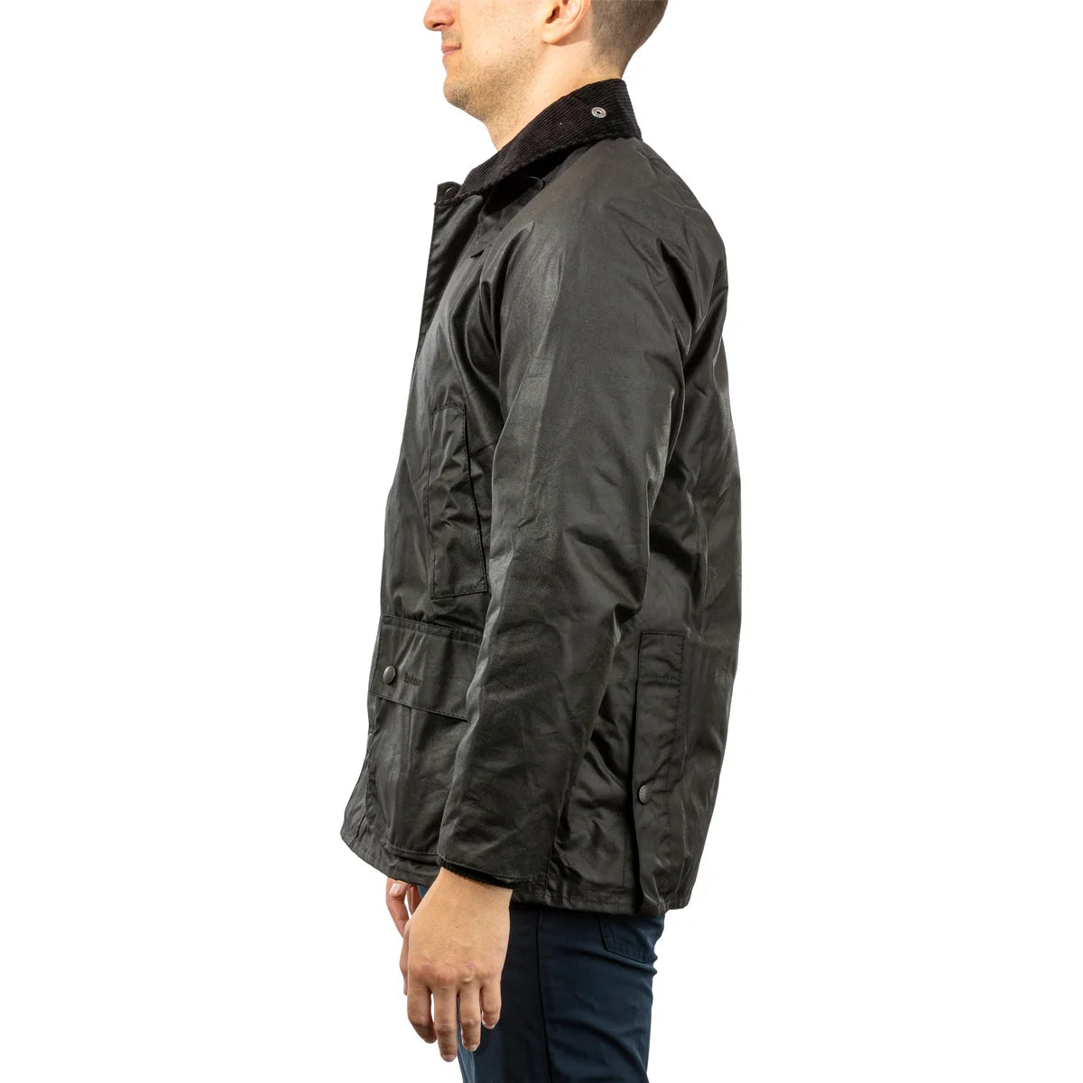 BARBOUR - Veste Cirée Bedale pour Homme-waxed-vest-coat-costco-1982908-noir-black-3