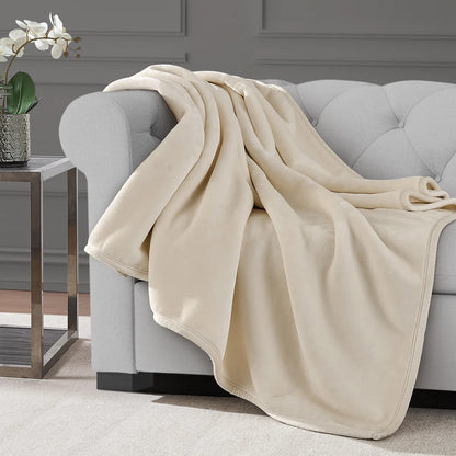 ROYAL VELVET - Jeté en Peluche-plush-throw-costco-1796305-ivoire-ivory-crème-cream-6