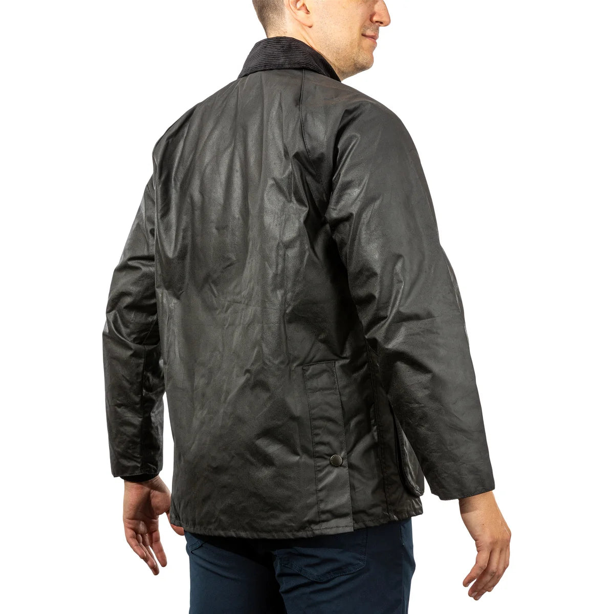 BARBOUR - Veste Cirée Bedale pour Homme-waxed-vest-coat-costco-1982908-noir-black-4