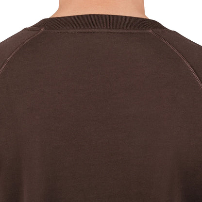 ROUGH DRESS - Chandail pour Homme-Mens-French-Terry-Crewneck-Brun-Brown-1910019-1934625