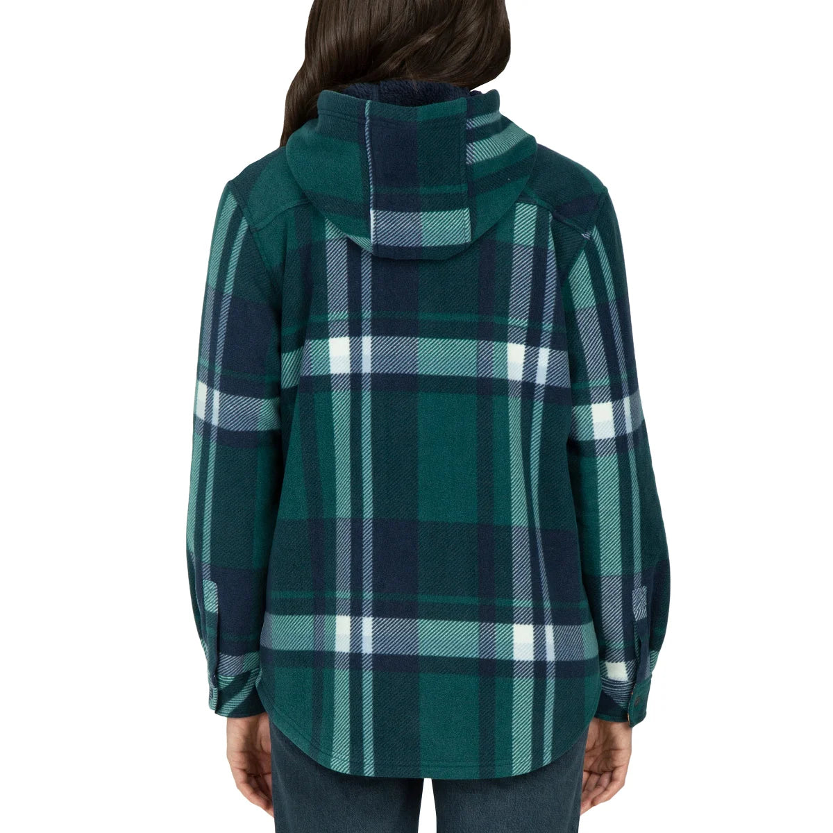 REALTREE - Veste-Chemise à Capuchon pour Femme-Womens-Bonded-Fleece-Hooded-Jacket-Vert-Green-5312000-1923723