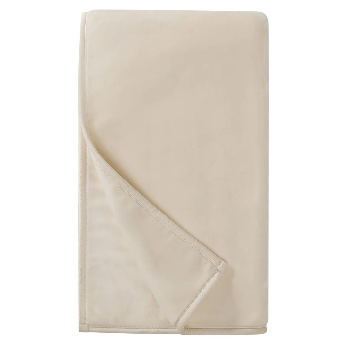 ROYAL VELVET - Jeté en Peluche-plush-throw-costco-1796305-ivoire-ivory-crème-cream-2