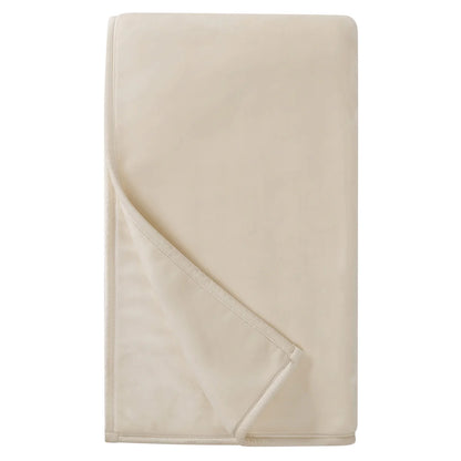 ROYAL VELVET - Jeté en Peluche-plush-throw-costco-1796305-ivoire-ivory-crème-cream-2