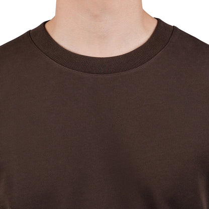 ROUGH DRESS - Chandail pour Homme-Mens-French-Terry-Crewneck-Brun-Brown-1910019-1934625