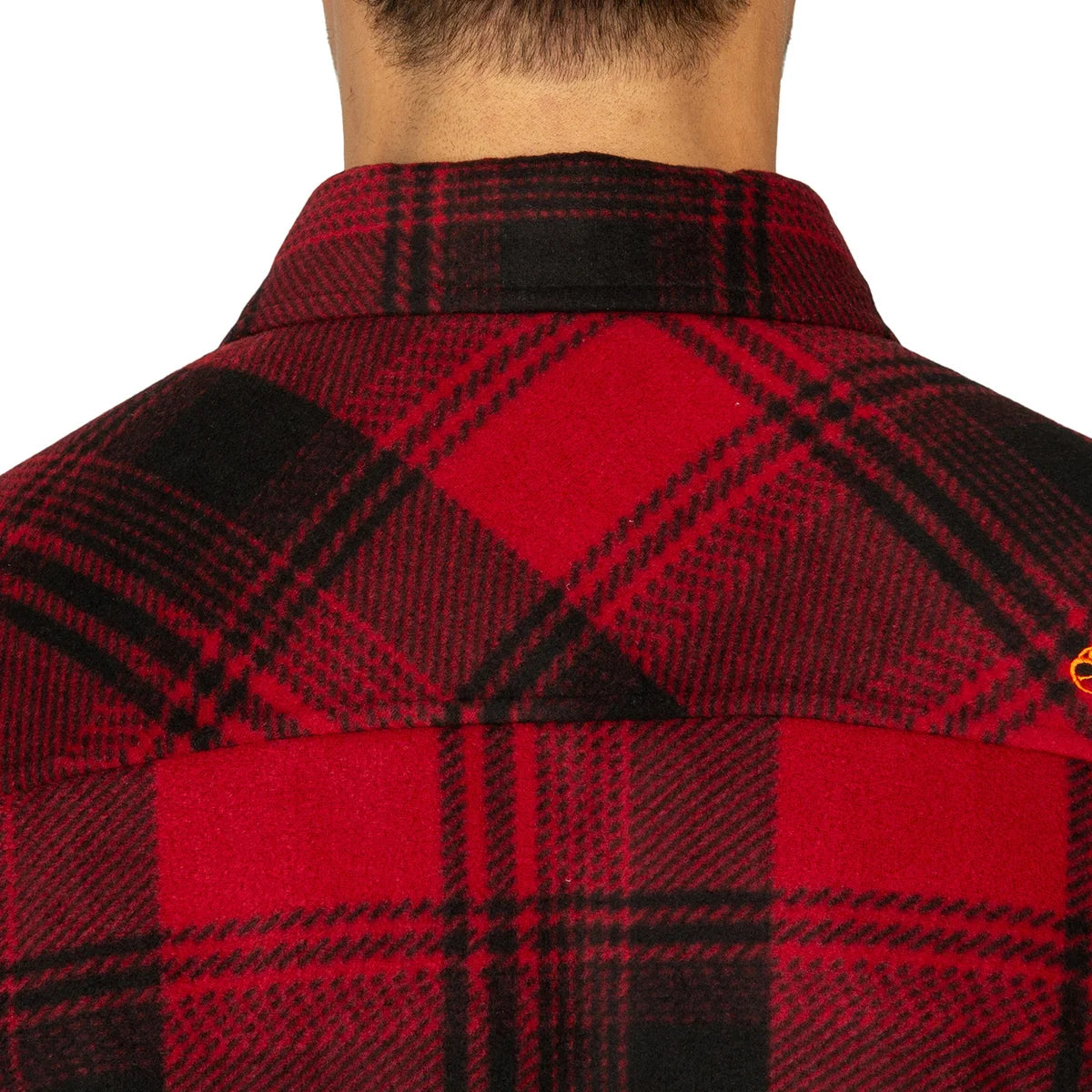 REALTREE - Veste Doublée en Sherpa Pour Homme-Mens-Sherpa-Lined-Jacket-Rouge-Red-1630548-1924688