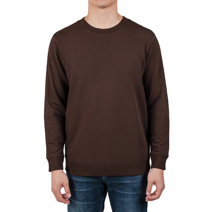 ROUGH DRESS - Chandail pour Homme-Mens-French-Terry-Crewneck-Brun-Brown-1910019-1934625