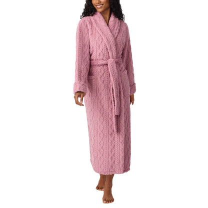 ROOM SERVICE - Peignoir Portefeuille pour Femme-wrap-robe-women's-costco-1918405-rose-pink