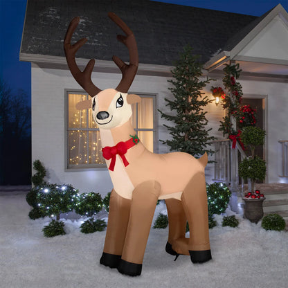 AIRBLOWN INFLATABLE - Renne de Noël Gonflable Géant-christmas-reindeer-giant-costco-2060234-5