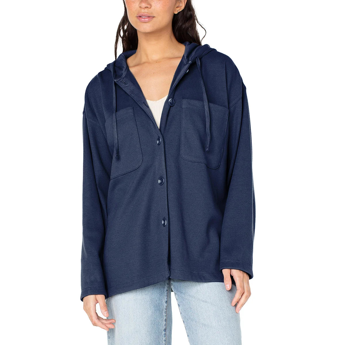 ROXY - Veste à Capuchon Coastal Pour Femme-womens-coastal-Jacket-Bleu-Marine-Blue-Navy-1897201-1926277