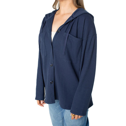 ROXY - Veste à Capuchon Coastal Pour Femme-womens-coastal-Jacket-Bleu-Marine-Blue-Navy-1897201-1926277