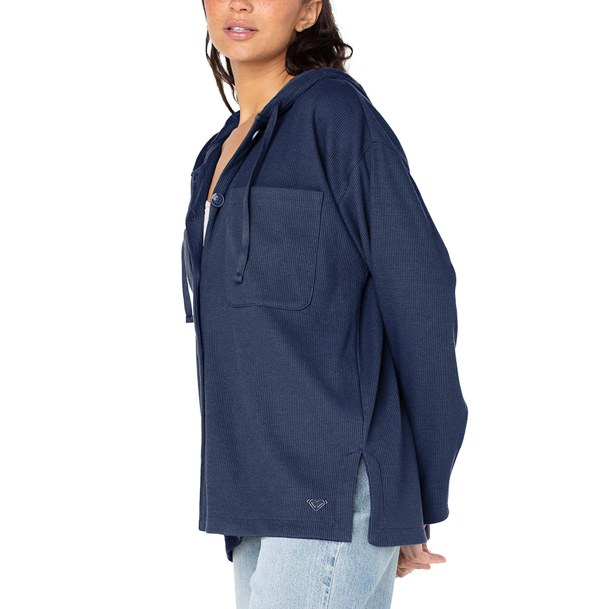 ROXY - Veste à Capuchon Coastal Pour Femme-womens-coastal-Jacket-Bleu-Marine-Blue-Navy-1897201-1926277