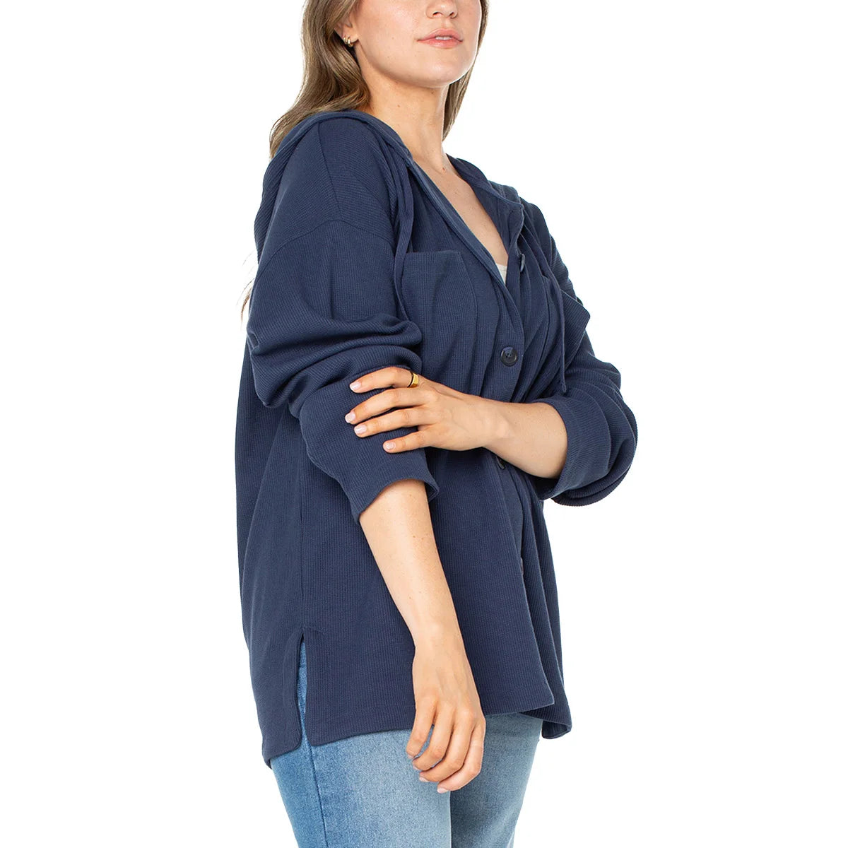 ROXY - Veste à Capuchon Coastal Pour Femme-womens-coastal-Jacket-Bleu-Marine-Blue-Navy-1897201-1926277