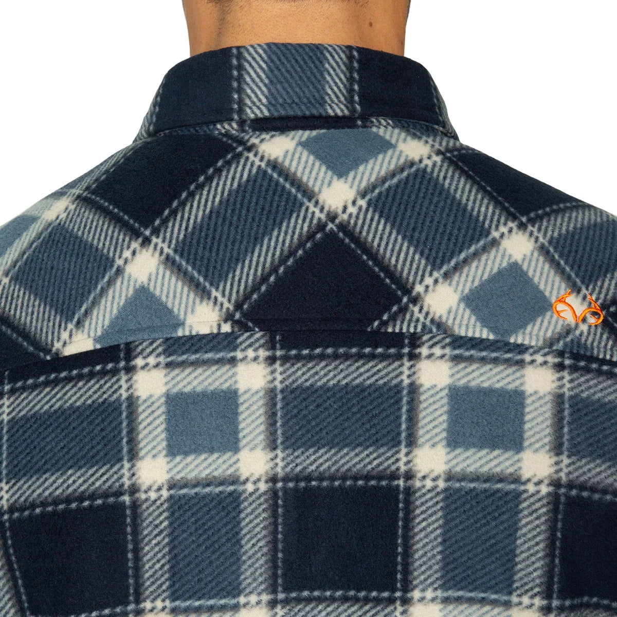 REALTREE - Veste Doublée en Sherpa Pour Homme-Mens-Sherpa-Lined-Jacket-Bleu-Blue-1630546-1924690