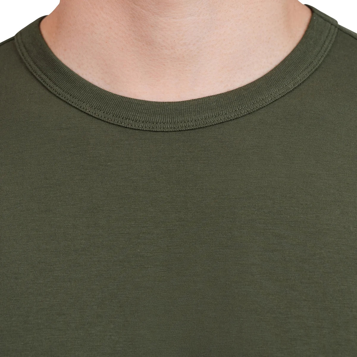 Rough Dress - T-Shirt Basique à Manches Longues pour Homme-Mens-long-sleeve-tshirt-1905520-1918038-vert-green