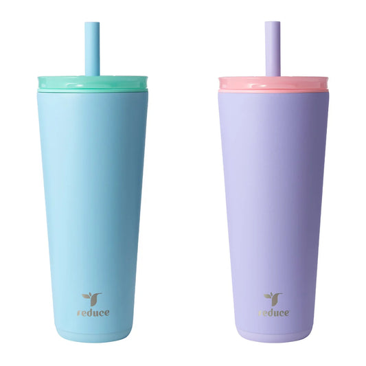 REDUCE - 2 Gobelets Isothermes Halo-vacuum-insulated-tumblers-blue-purple-costco-1866458