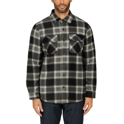 REALTREE - Veste Doublée en Sherpa Pour Homme-Mens-Sherpa-Lined-Jacket-Gris-Grey-1630545-1924689