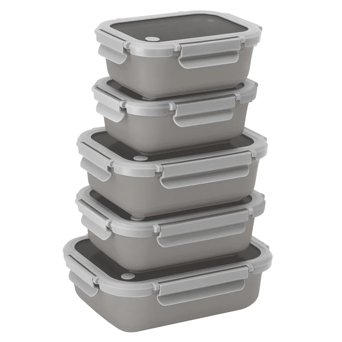 SAFDIE & CO. INC - Ensemble de Rangement en Céramique pour Aliments, 10 Pièces-ceramic-food-storage-set-pieces-costco-1796147-gris-grey