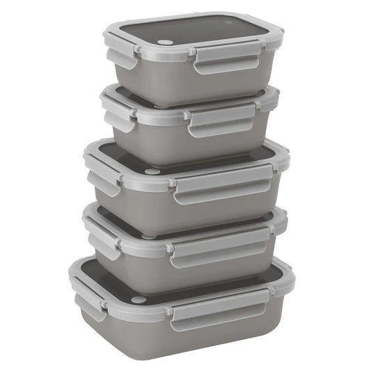 SAFDIE & CO. INC - Ensemble de Rangement en Céramique pour Aliments, 10 Pièces-ceramic-food-storage-set-pieces-costco-1796147-gris-grey