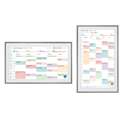 SKYLIGHT - Calendrier Intelligent à Écran Tactile de 15 po *Boite Ouverte*-smart-calendar-touchscreen-in-costco-2779005-grey-gris-charcoal-charbon-2