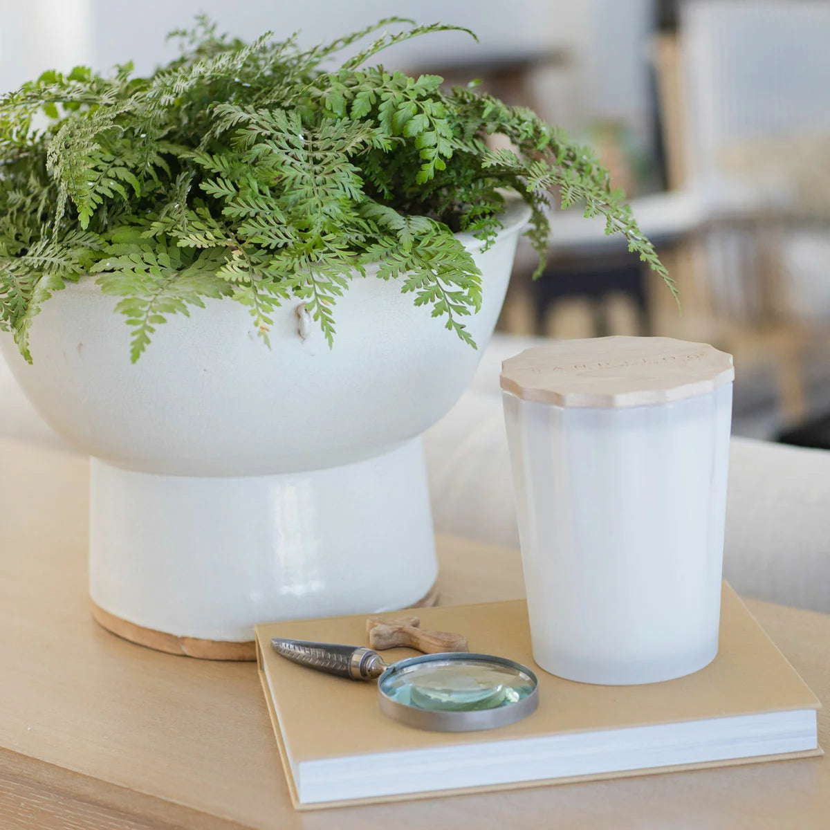 SAND + FOG - Bougie Parfumée en Mélange de Cire de Soja-scentend-soy-wax-blend-candle-costco-1901731-blanc-white-brume-océanique-ocean-mist-4