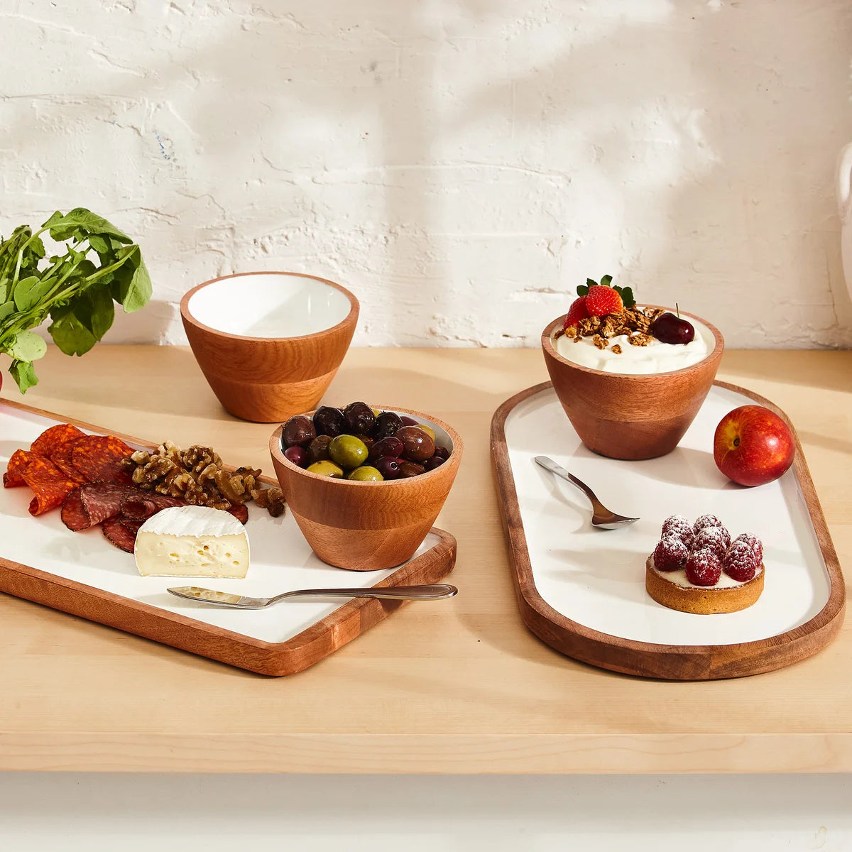 HOME INSPIRATION BY SAFDIE & CO. INC - Ensemble de Service 5 Pièces Émaillé *Boite Ouverte*-piece-enameled-seving-set-costco-1947034-3