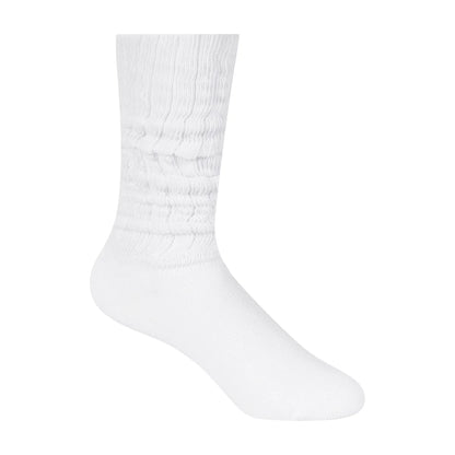 SCOTCH & SODA - Paquet de 4 Chaussettes Accordéons Mi-Mollet-pack-slouch-crew-socks-costco-1925617-white-blanc-3