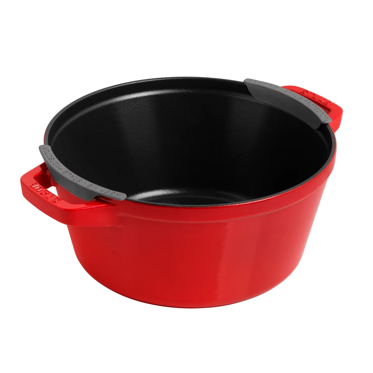 STAUB - Ensemble de Cocottes en Fonte Empilable, 4 Pièces *Boite Ouverte*-stackable-cast-iron-dutch-oven-set-piece-costco-1777875-cerise-cherry-rouge-red-2