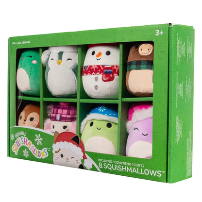 SQUISHMALLOWS - Ensemble de 8 Peluches de Noël-set-8-winter-ornament-costco-1598444-2